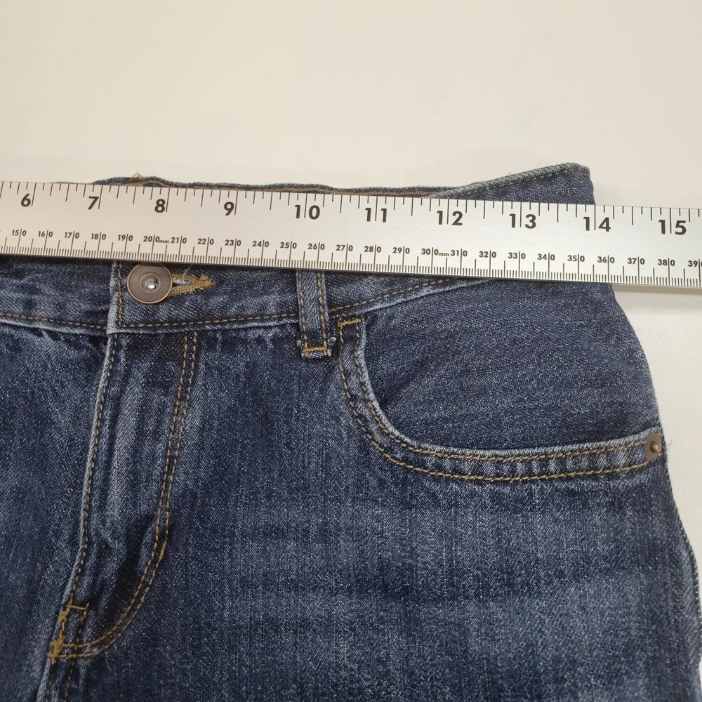 The Children's Place Boys Size 12 Husky Bootcut Jeans Medium Wash Denim